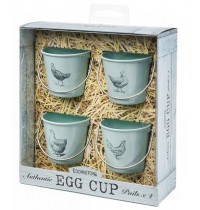 Egg Cup Buckets Vintage Hens